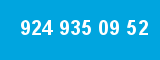 924 935 09 52 924 935 09 52